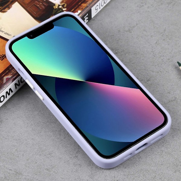 iPhone 14 Plus -puhelimelle kaksivärinen Shield TPU + PC -puhelinkotelo