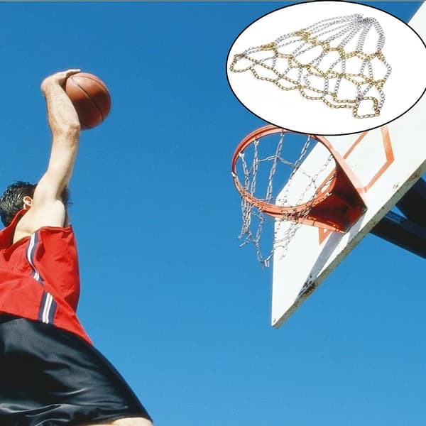 Basketballnet til udendørs brug, udskiftningsnet til basketballnet