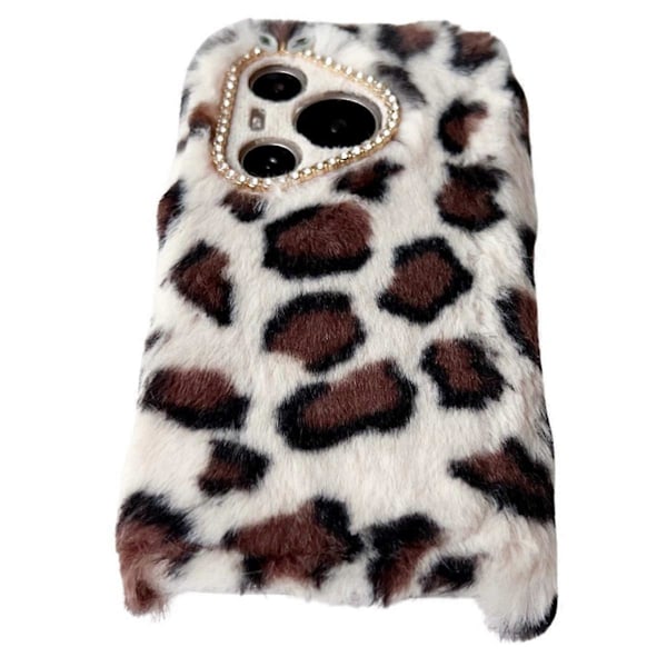 För Huawei Pura 70 Pro/ Pura 70 Pro+ Mobilskal Fluffigt Leopard Skyddande Mobilfodral