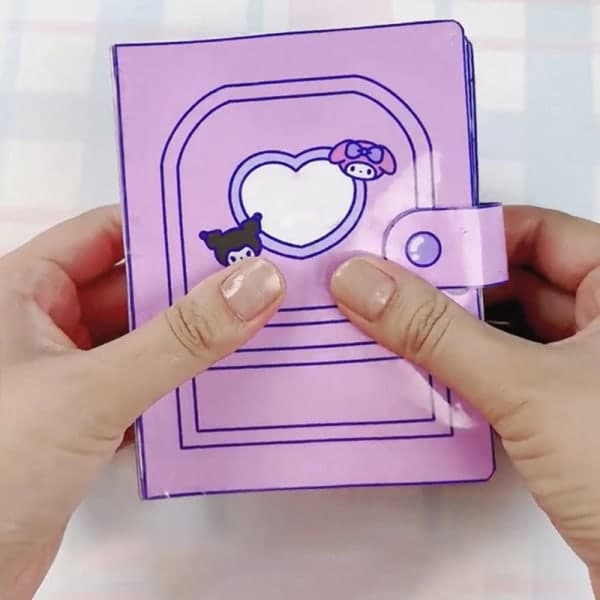 Tyst bok Sanrio Doudou bok pedagogisk hemgjord Kuromi bok A2 A2