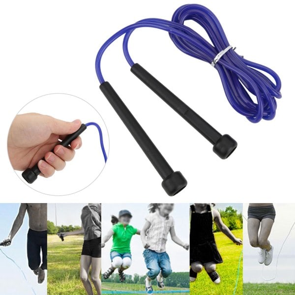 4 stk. PVC Krystal Transparent Studenter Træning Speciale Sjippetov Sjippetov Sportsudstyr