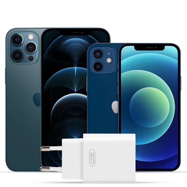 Ultra Snabb 20W iPhone Laddare USB-C till Lightning-kabel