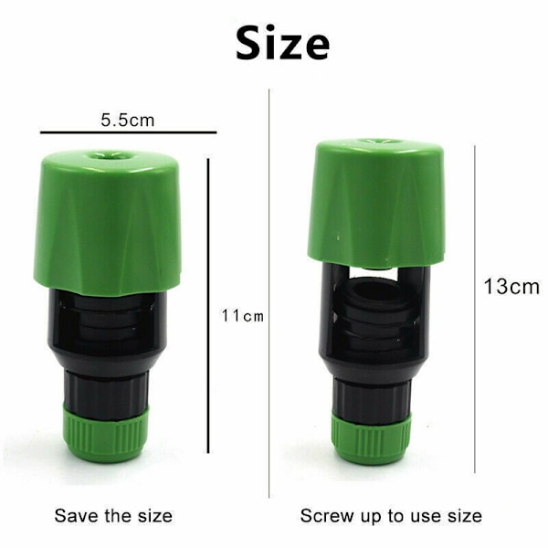 Kraneslangekobling, hageslangeadapter green