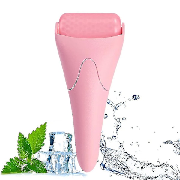 Rosa PE tyst ansiktsmassagevals kall kompressinstrument