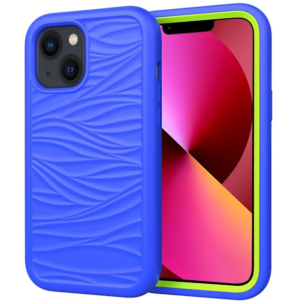 Silikon + PC-telefondeksel for iPhone 14 Plus