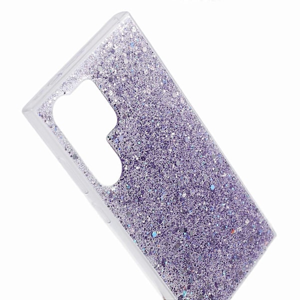 Samsung Galaxy S24 Ultra -kotelo, kiiltävät glitterpaljetit, pehmeä TPU-puhelinkuori