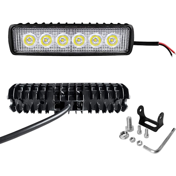4 x 18W LED arbeidslys, LED ekstra frontlykter