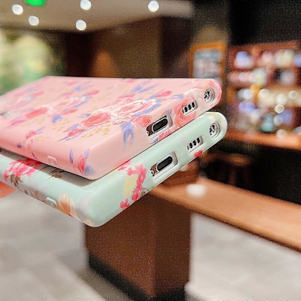Blomstret telefoncover til Samsung Galaxy S21 5G