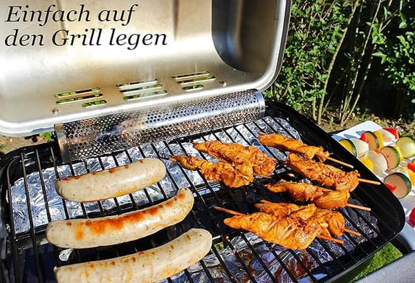 Røykboks, pelletrøyker - 30 cm laget av rustfritt stål