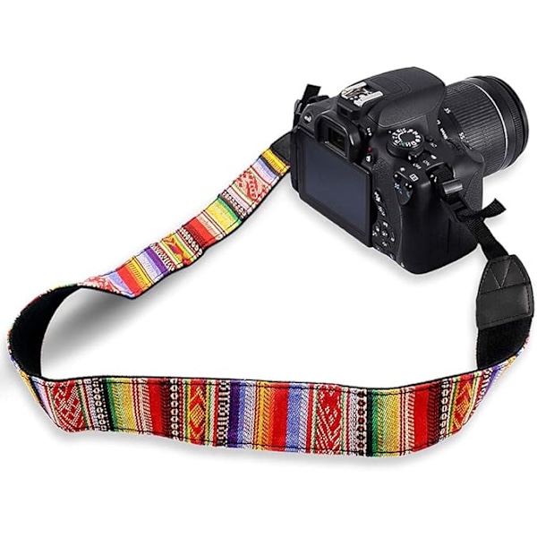 Vintage Justerbar Kamerarem Nackrem för DSLR-kamera
