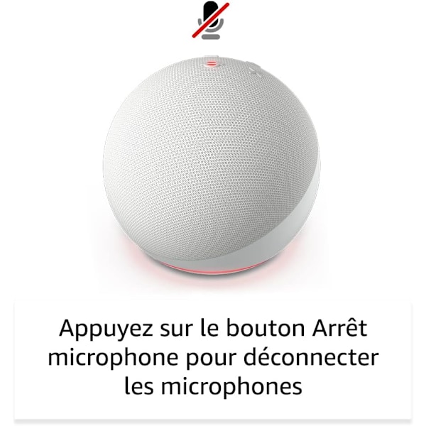 Bluetooth og Wi-Fi smart højttaler med endnu større lyd, med Alexa | Hvid
