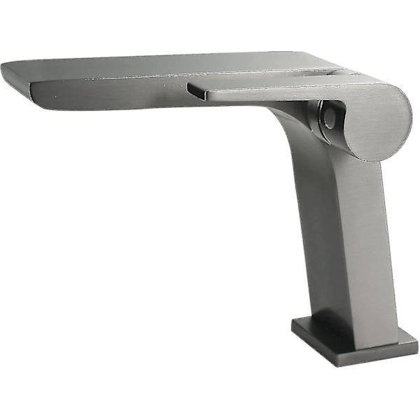 Badrumsblandare modern grå elegant minimalistisk design