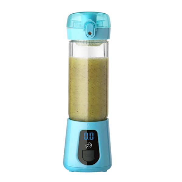Bærbar USB genopladelig juicepresser til hjemmet blue