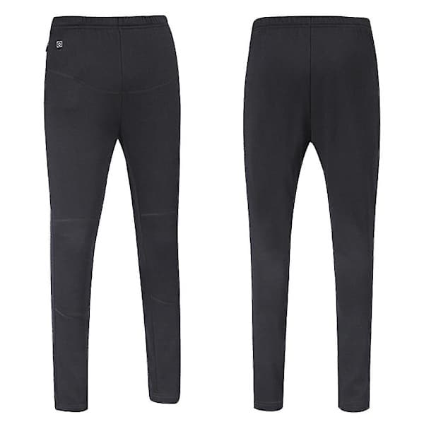 Unisex USB Elektriska Uppvärmda Byxor Vinter Varma Leggings Termiska Elastiska Byxor M Dam M Dam M