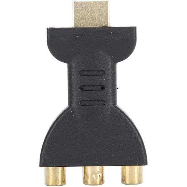 HDMI til RGB AV Video Converter RCA Komponent Converter 1080P Audio Video Sync Adapter