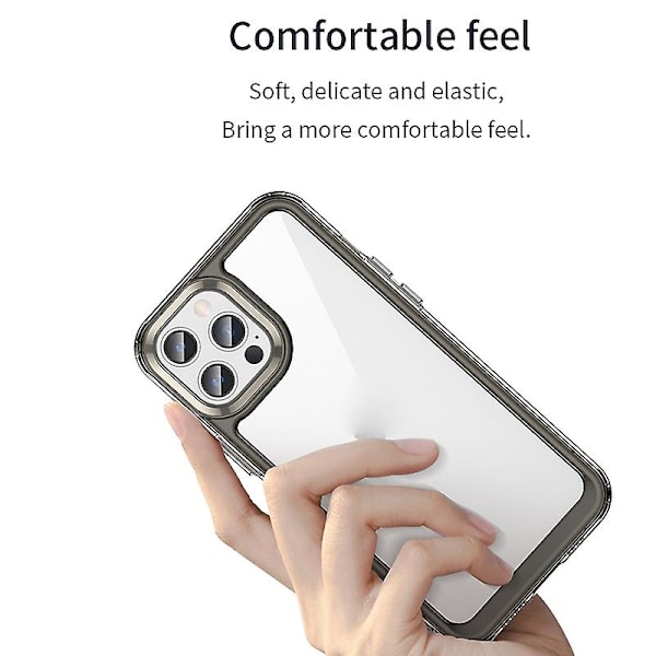 Akryl+TPU Telefoncover til iPhone 13 Pro