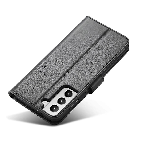 Til Samsung Galaxy S21+ 5G Kalvetekstur Spænde Horisontal Flip Læderetui med Holder & Kortpladser & Tegnebog