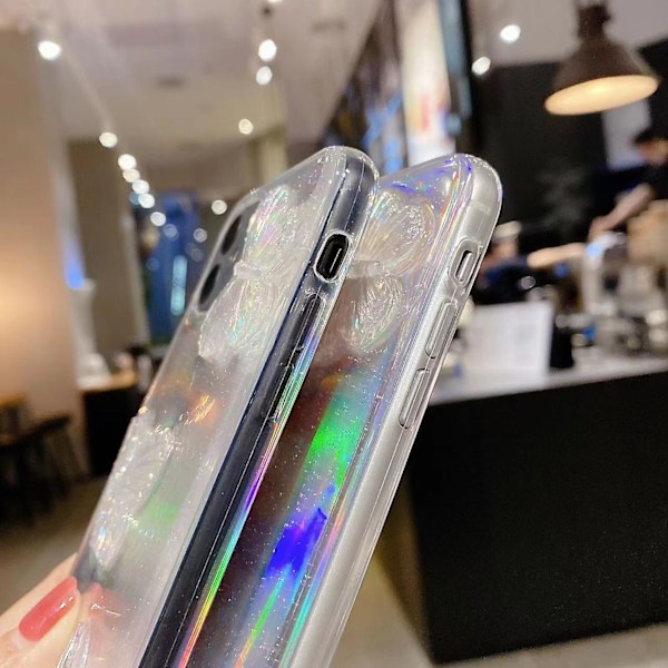 Fjäril TPU Skal för iPhone 15 Plus