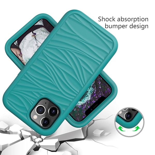 Silikon + PC-deksel for iPhone 15