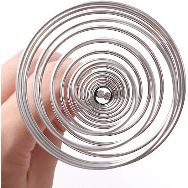 Bærbar steins pisker med trådspiral og pisker