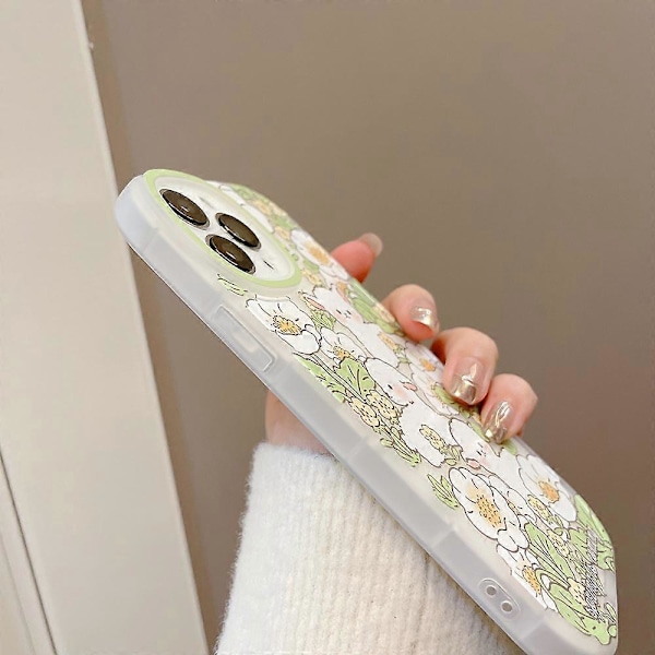 Nytt iPhone Blommig Vår Skal för iPhone 13 Pro MAX