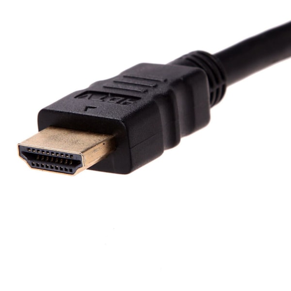 1 in 2 ut 1080P HD hane till dubbla hona splitteradapterkabel