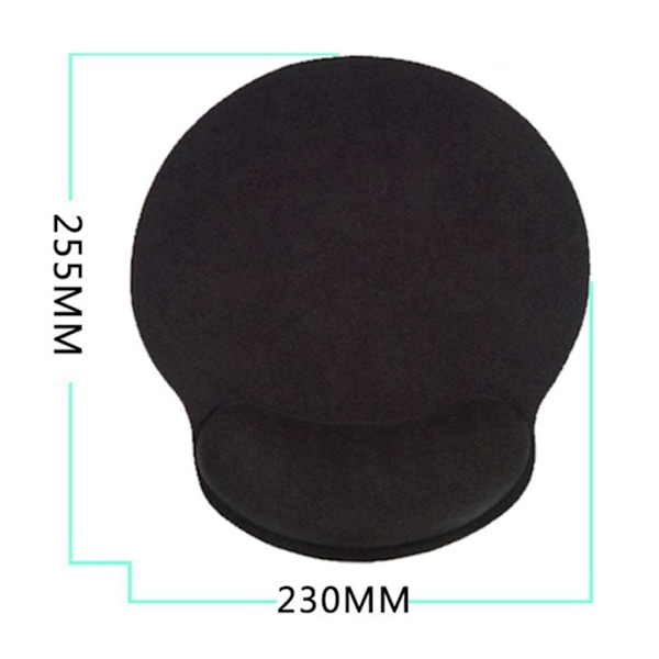 3-pack handledsstöd för tangentbord, handledsstöd, kudde och musmatta