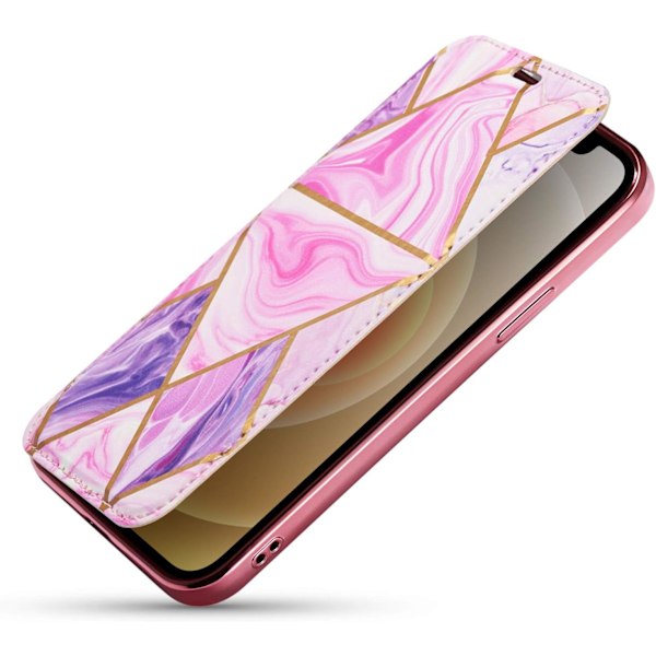 Marmor PU Læder Etui Til iPhone 11