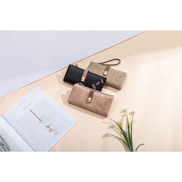 Damplånbok Stor Lång Vikbar Clutch