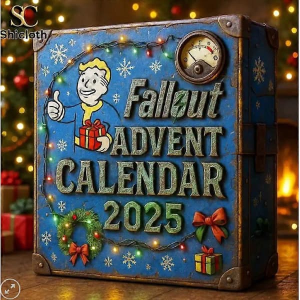 Fallout Adventskalender Blind Box, Juletrepynt, Akrylanheng