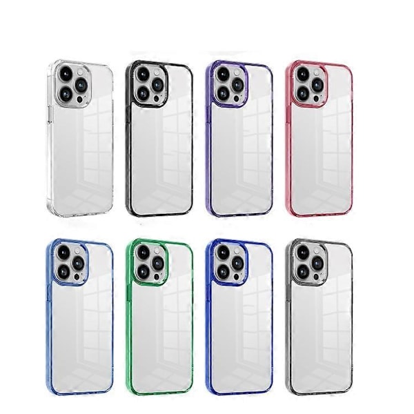 iPhone 15 Jääväri Kirkas PC Hybrid TPU -puhelinkotelo