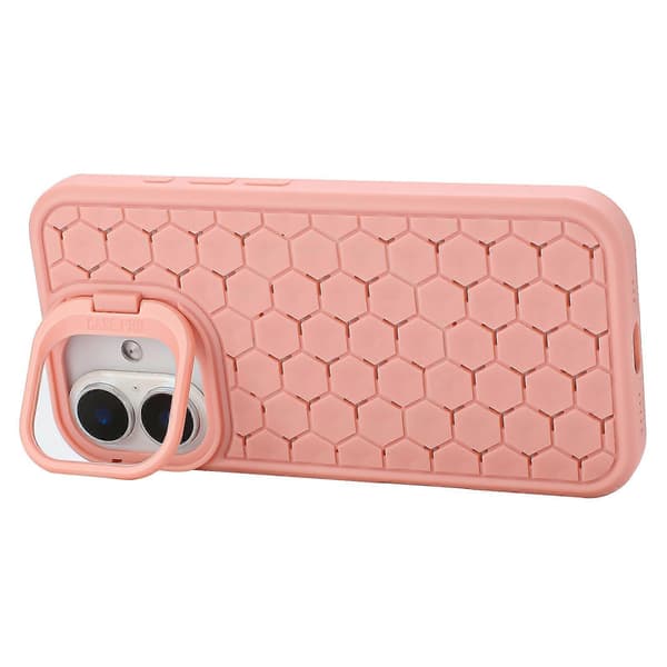 For iPhone 16 Deksel Stativ Varmeavledning TPU Telefondeksel
