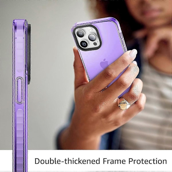Genomskinligt skal för iPhone 14 6.1 tum, Söta retro vibrerande designade mobilskal för kvinnor 80-talsaccessoarer, Kameraskydd Mjukt skal