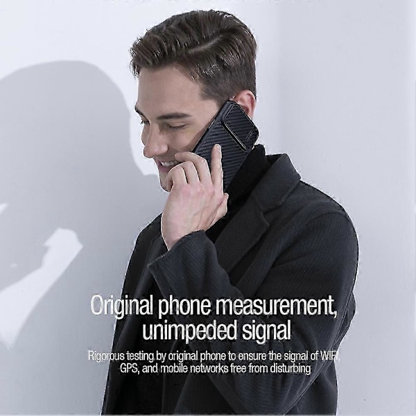 Syntetisk Fiber Telefoncover til iPhone 14 Pro