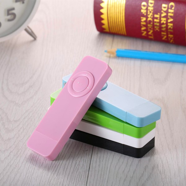 MP3-spiller USB Direkte Innsettingskort Student Engelsk Lytting pink