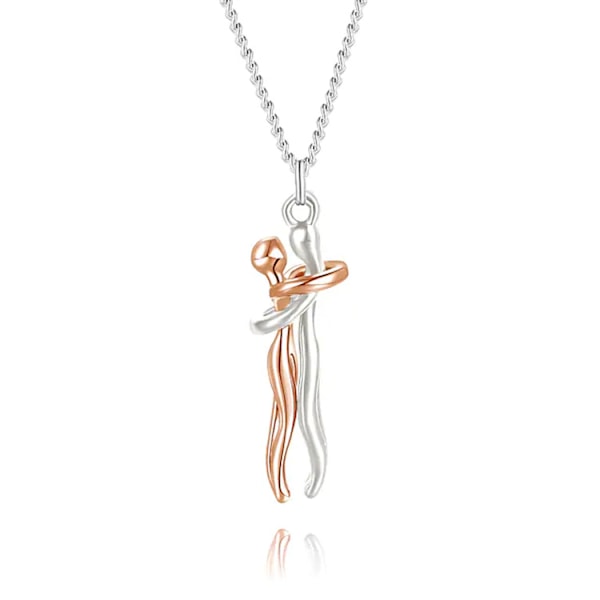 Kärleksfull kram halsband par halsband