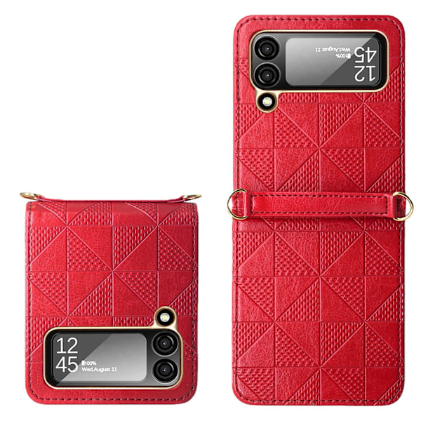 Puhelinkotelo ketjulla Galaxy Z Flip 3 5G:lle red