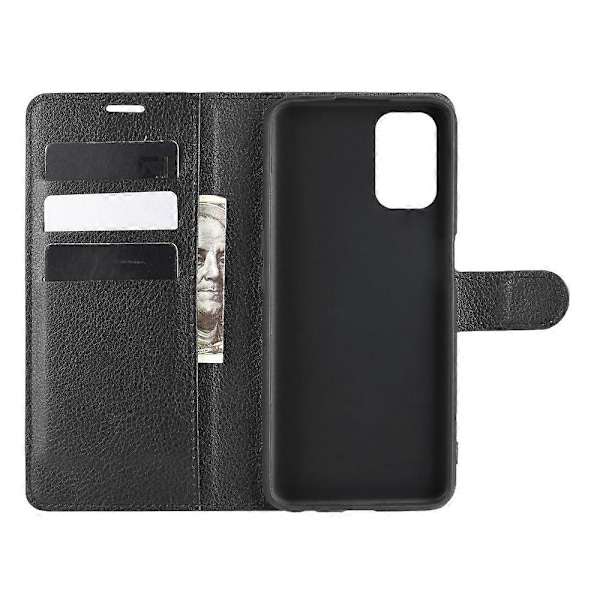 För OPPO A72/A52 Litchi Textur Horisontellt Flip Skyddsfodral med Hållare & Kortfack & Plånbok