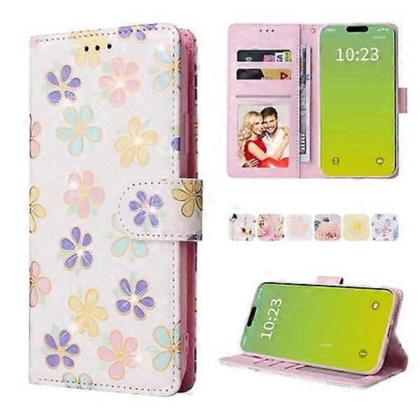 iPhone 15 Pronssimaalaus RFID Nahkakotelo