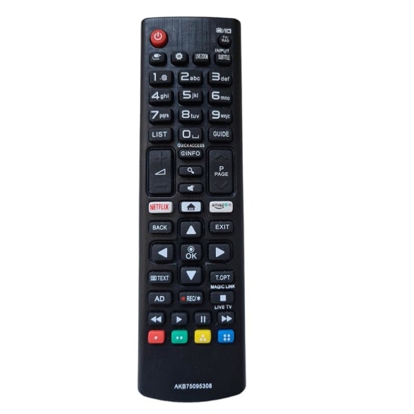 Fjärrkontroll för LG TV AKB75095308 Svart