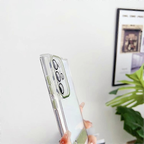 Til Samsung Galaxy S23 5G Lineær Form Holder Mobiltelefon Cover