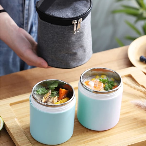 Matboks i rustfritt stål for barn 16 oz