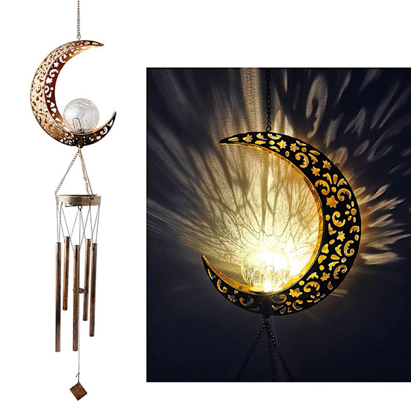 2 i 1 LED Solar Have Lys Vindspil
