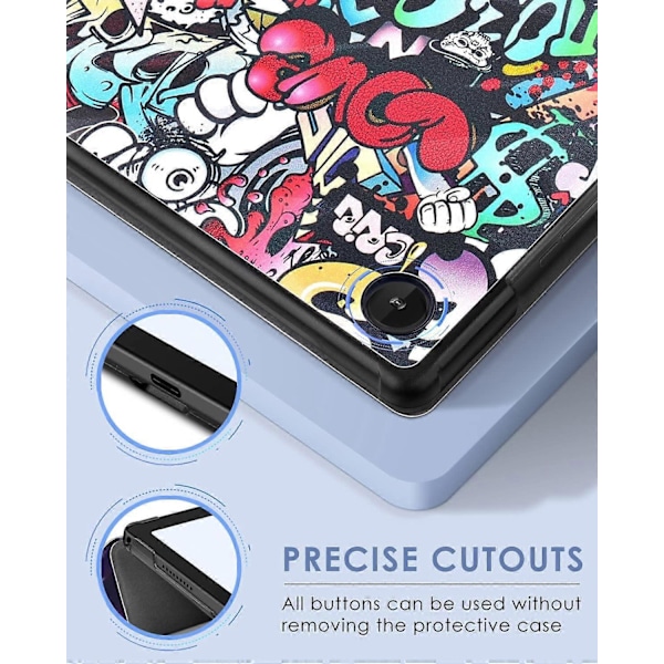 Etui til Samsung Galaxy Tab A7 lite 8.7\" Slankt beskyttelsescover med stativ og automatisk Sleep/Wake A7 Tablet Magnetisk Folio Cover
