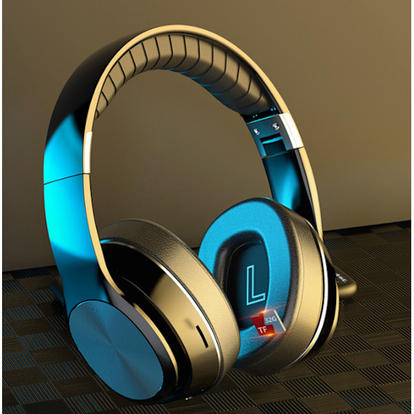 Trådlösa Bluetooth-hörlurar 5.0 Vikbara Stereo-hörlurar
