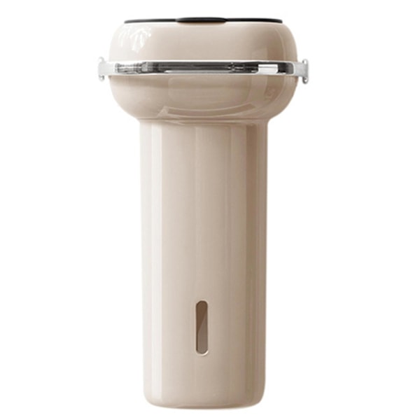 Papirkkoppholder, veggmontert, oppbevaring uten hull beige