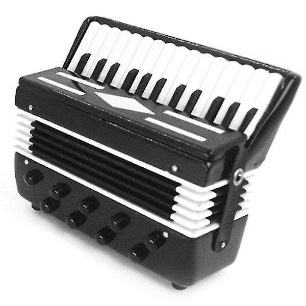 Miniature Harmonika Mini Musikinstrument Harmonika Udsøgte Musikinstrumenter Julepynt