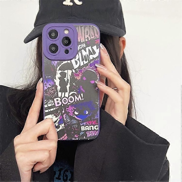 iPhone 15 nestemäinen Angel Eyes -suojakuori TPU-puhelinkotelo
