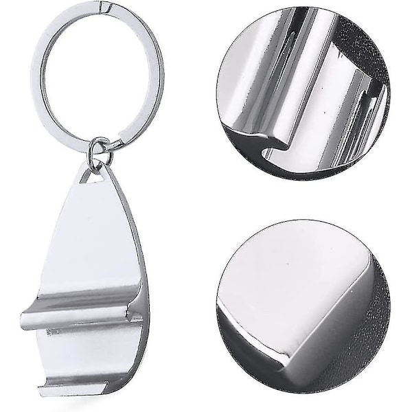 2-pack Nyckelring Flasköppnare Liten Ölöppnare Flasköppnare