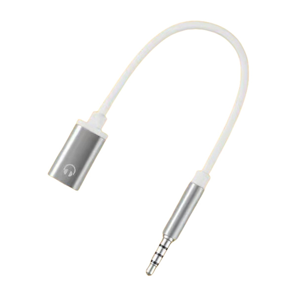 3,5 mm han til Type C hun hovedtelefonstik adapter USB C til Aux lydkabel rød Red